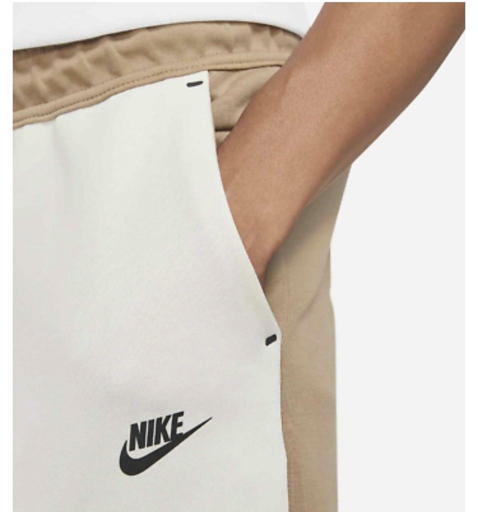 nike tech fleece pants beige